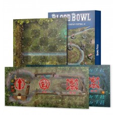 Gnome Blood Bowl Team – Double-sided Pitch and Dugouts Set